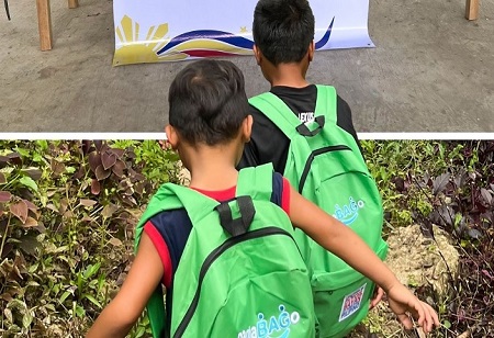 'Pagbabago Bags' Handed Out to 1,151 Students in the Philippines